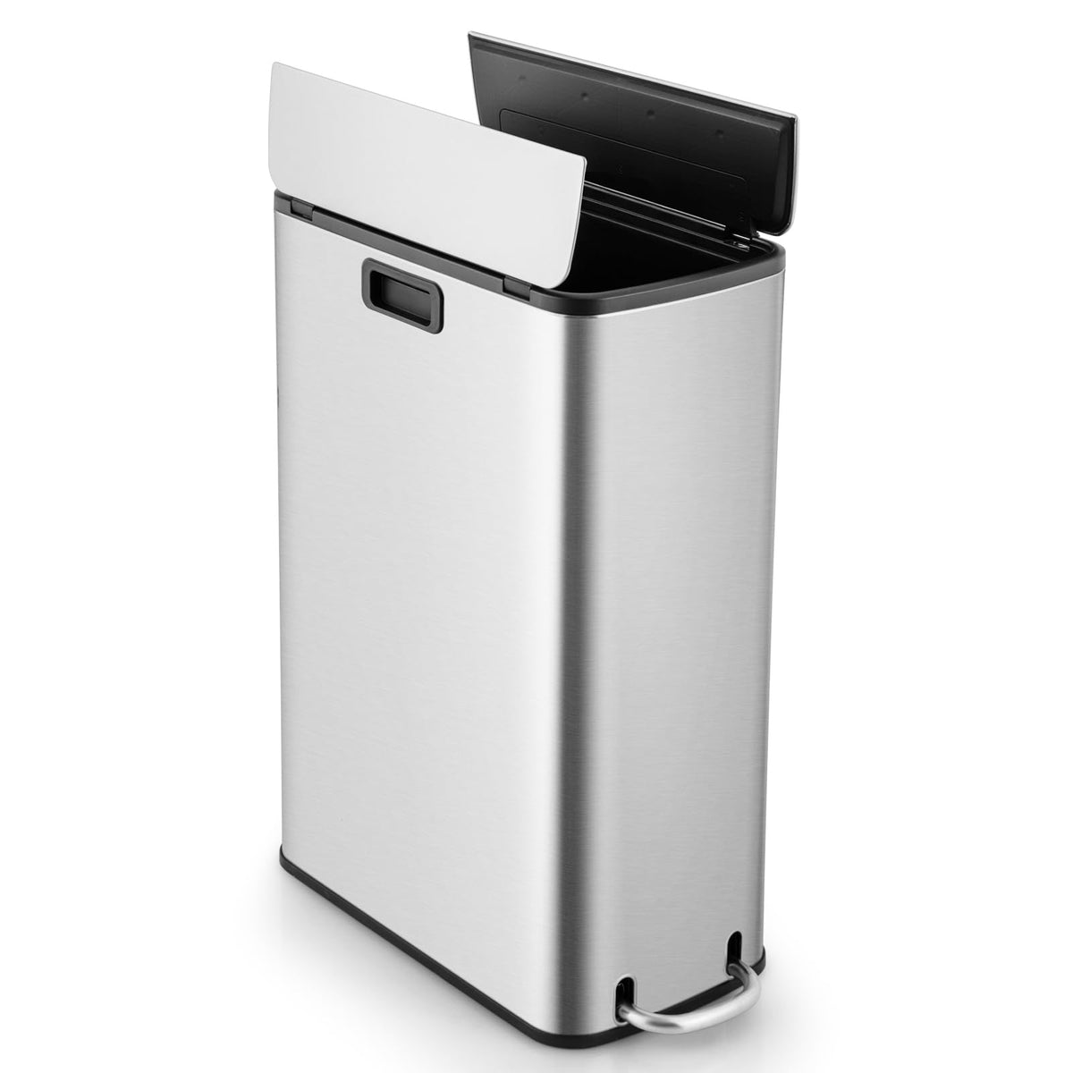 12 Gallon Stainless Steel Kitchen Trash Can D8154