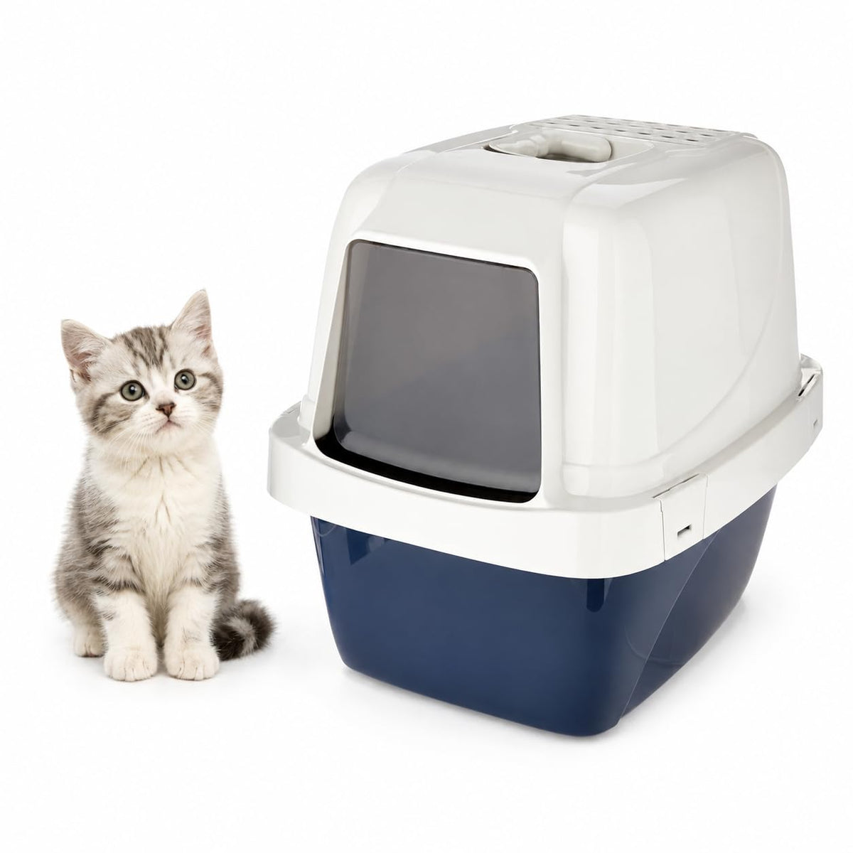 Extra-Large Enclosed Hooded Cat Litter Box A219