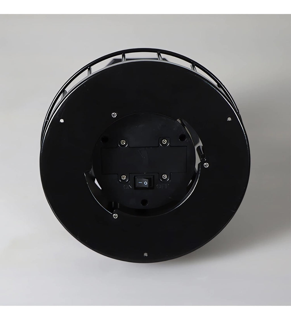 Black Solar Rotating Lighthouse Lamp F549220
