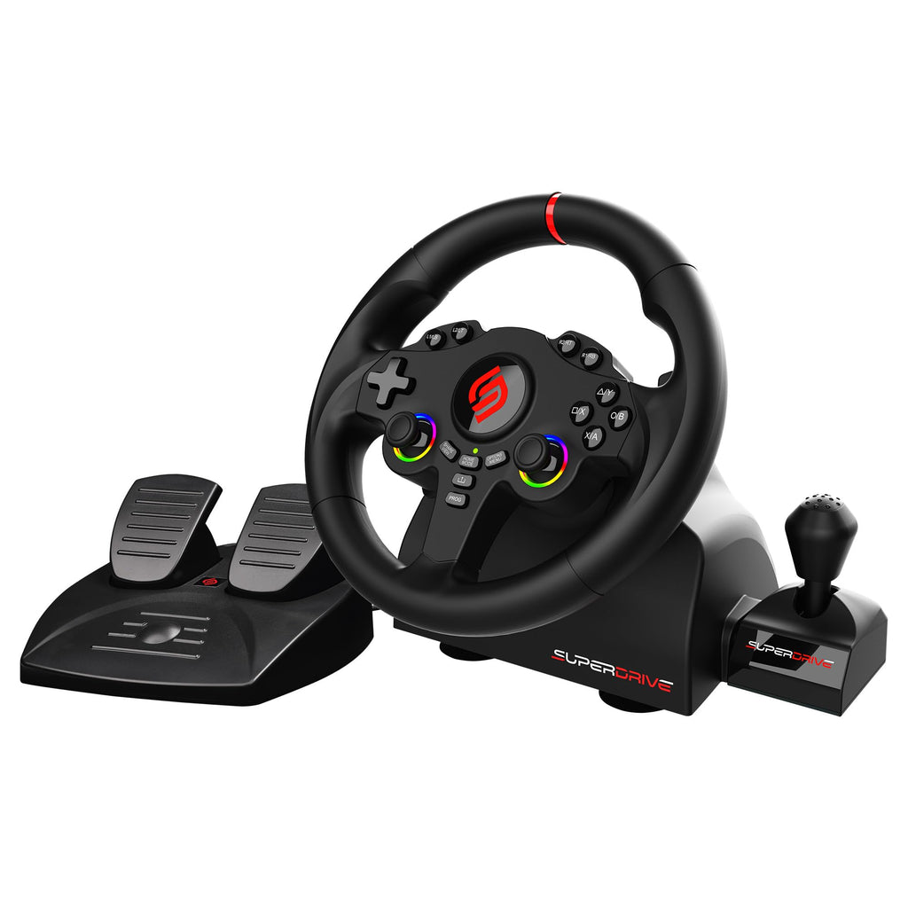 RGB Gaming Steering Wheel U21281