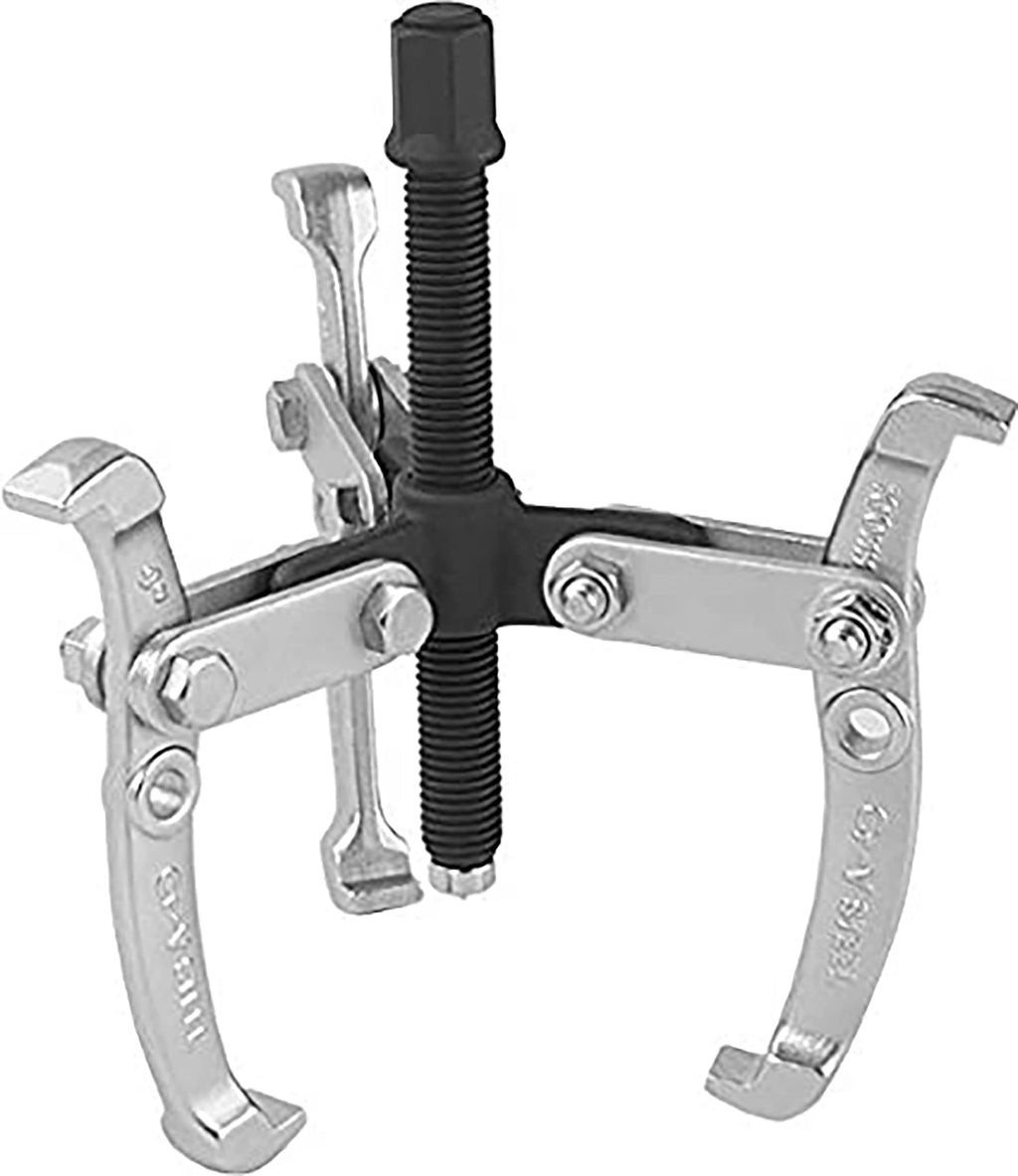 3-Jaw Gear Puller, 3 Inch Max Reach, 3-Ton Safe Working Load N31101