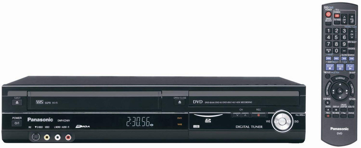 1080p Upconverting VHS DVD Recorder with Built In Tuner I161989