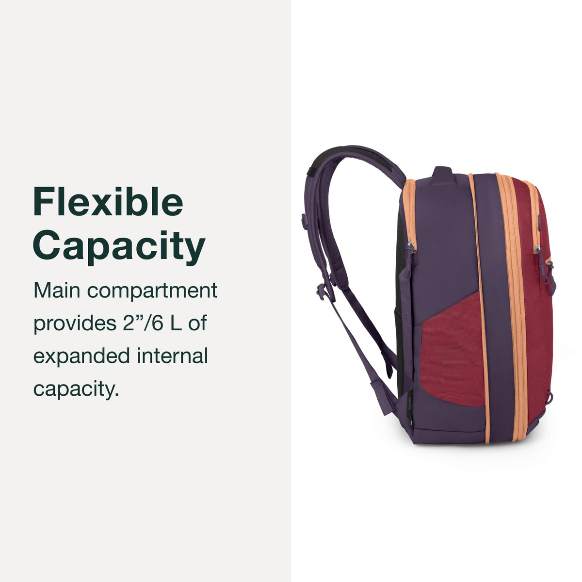 Black Expandable Travel Pack K56521