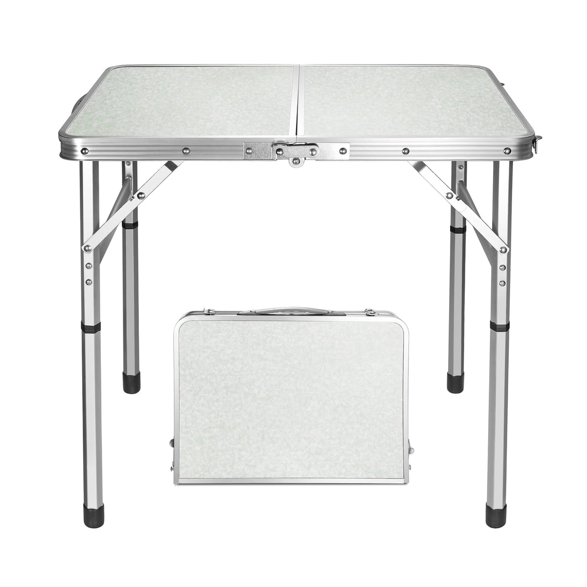 Folding Camping Table with Adjustable Legs W127