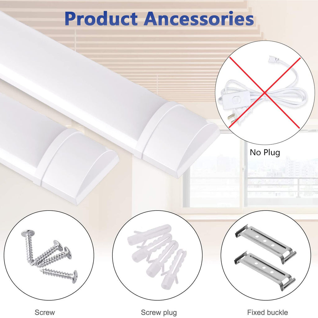 20W 2ft LED Tube Light 1500lm 3000K Neutral White S60785