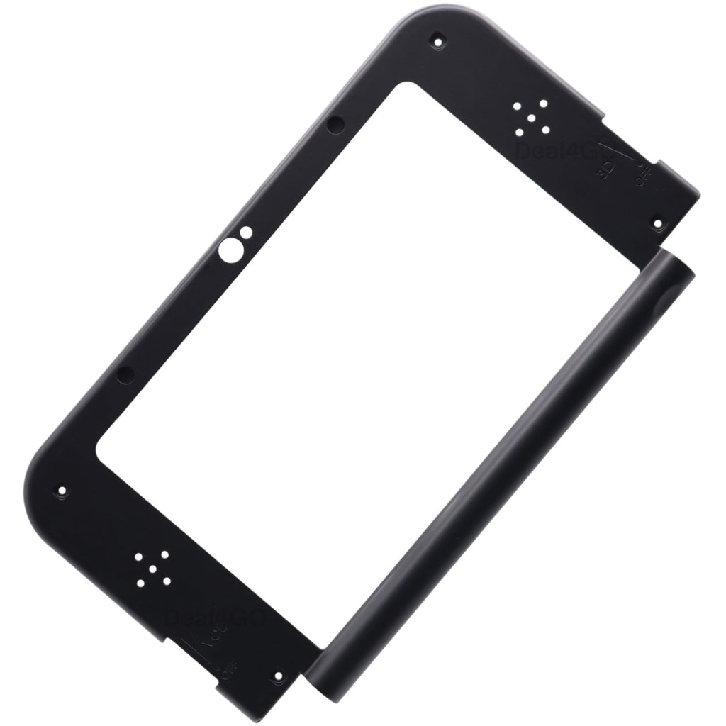 Black LCD Front Frame Housing Shell Case Cover Plate Replacement for New 3DS XL C1578