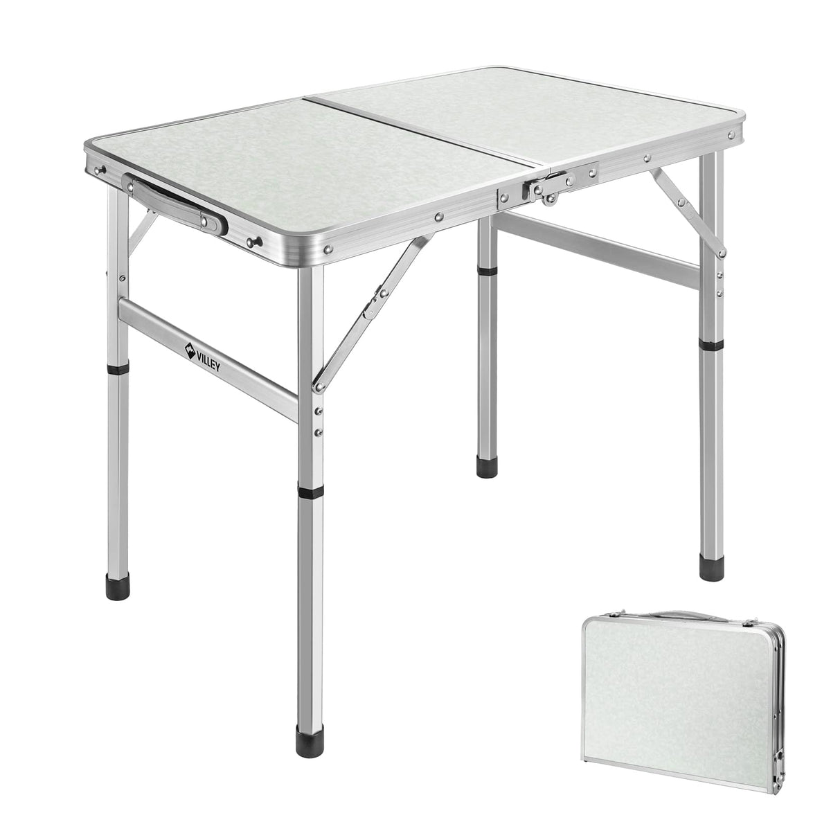 Folding Camping Table with Adjustable Legs W127