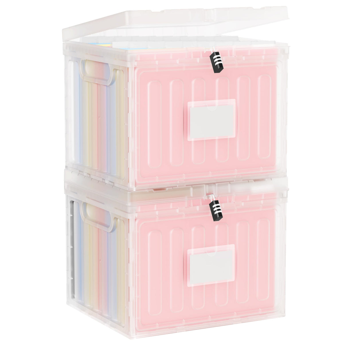 2 Drawer Plastic File Cabinet Z61170