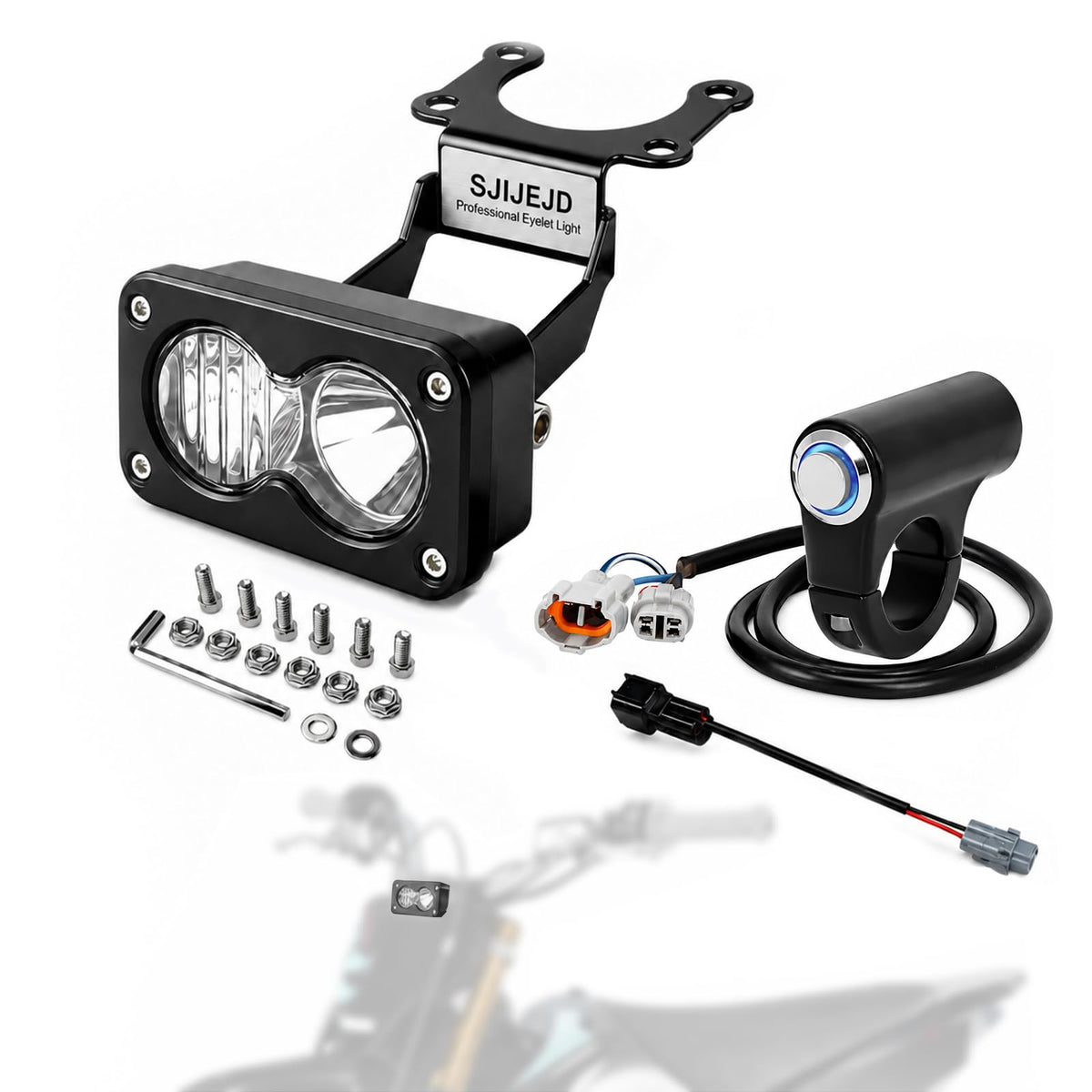 3" LED Headlight Kit H843