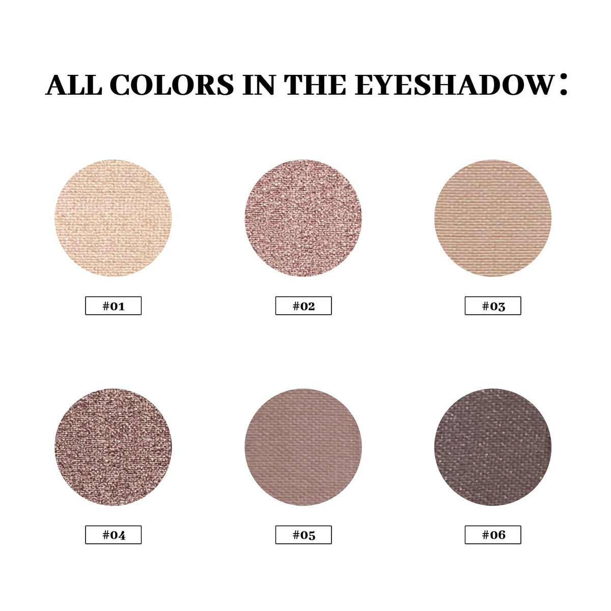 3 Mini Nudes Eyeshadow Palette X392079