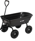 4 Cu.Ft. Poly Yard Dump Cart with 180° Rotating Handle A9041