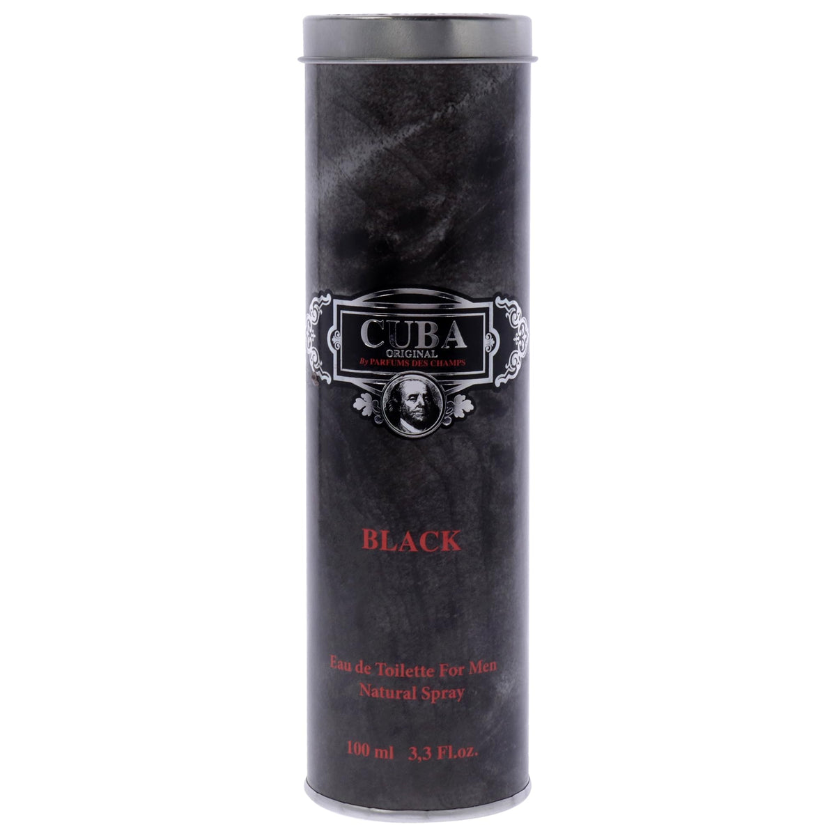 Black Men EDT Spray 3.3 Ounce U994175