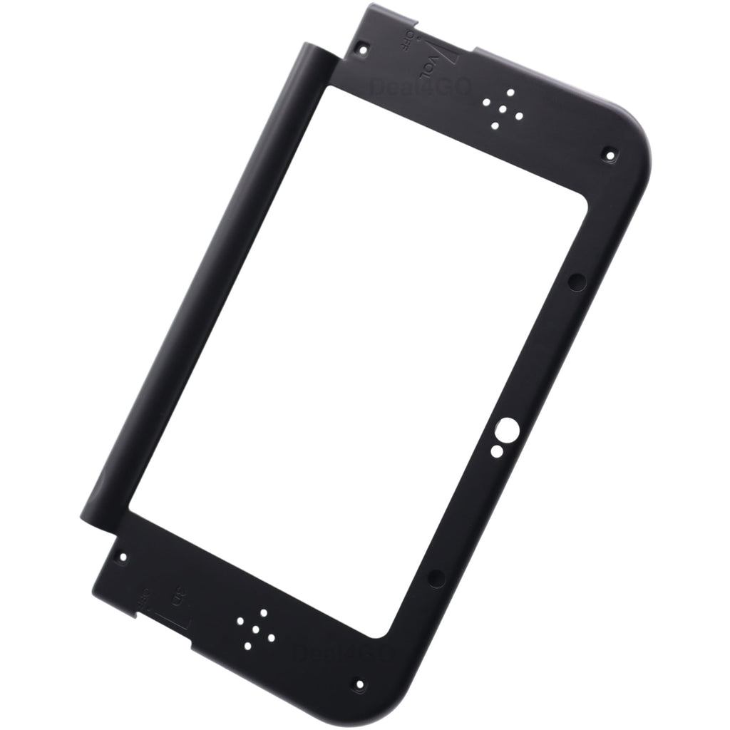 Black LCD Front Frame Housing Shell Case Cover Plate Replacement for New 3DS XL C1578