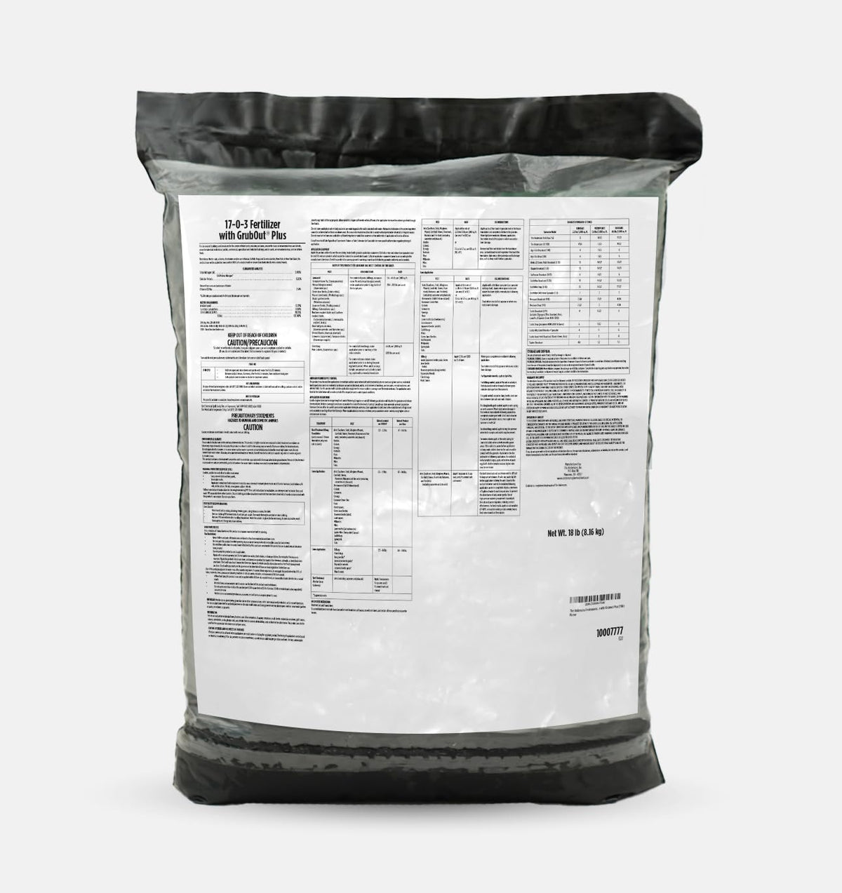 17-0-3 Fertilizer 18,100 sq ft 40lb D1675