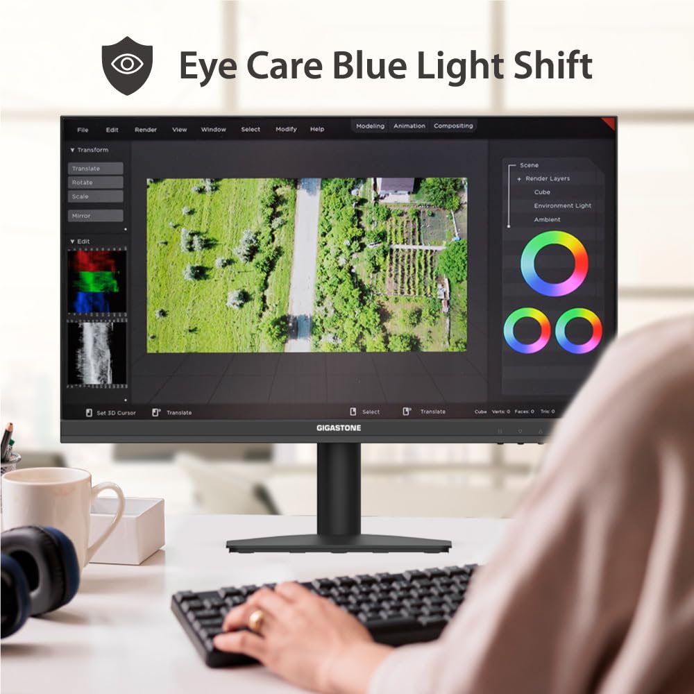 22 inch LED Monitor 75Hz FHD Frameless Z144759