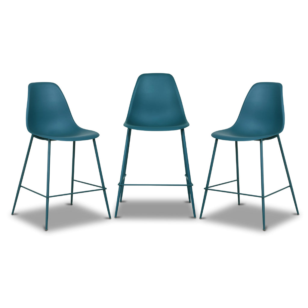 Set of 3 Counter Height Bar Stools G317