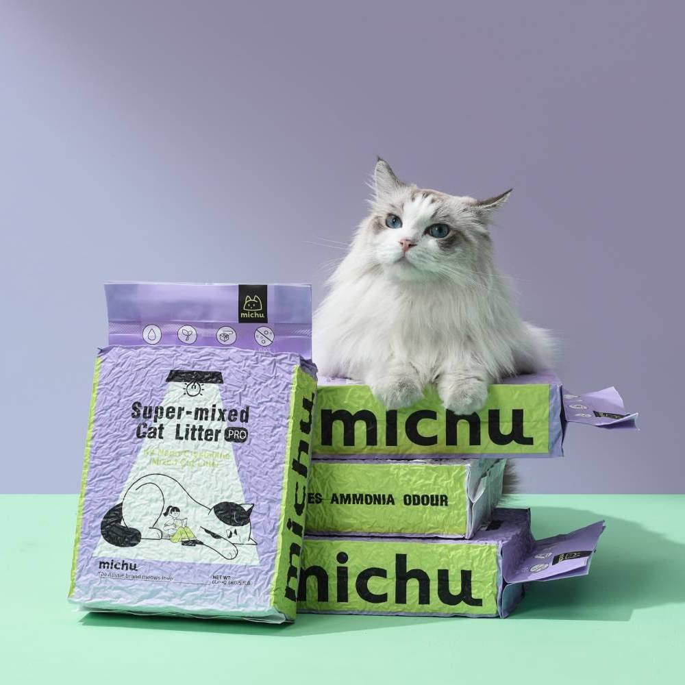 Mixed Tofu Cat Litter 5.5Lb 4 Pack T175682