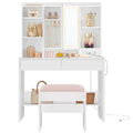 Vanity Desk with Mirror and Lights P652