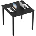 Small Square Dining Table 31.5inch Black J520