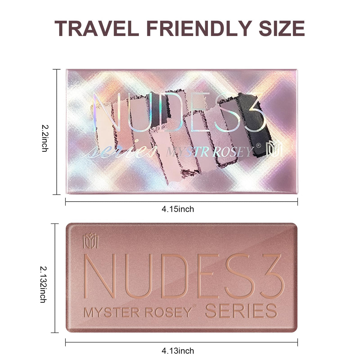3 Mini Nudes Eyeshadow Palette X392079