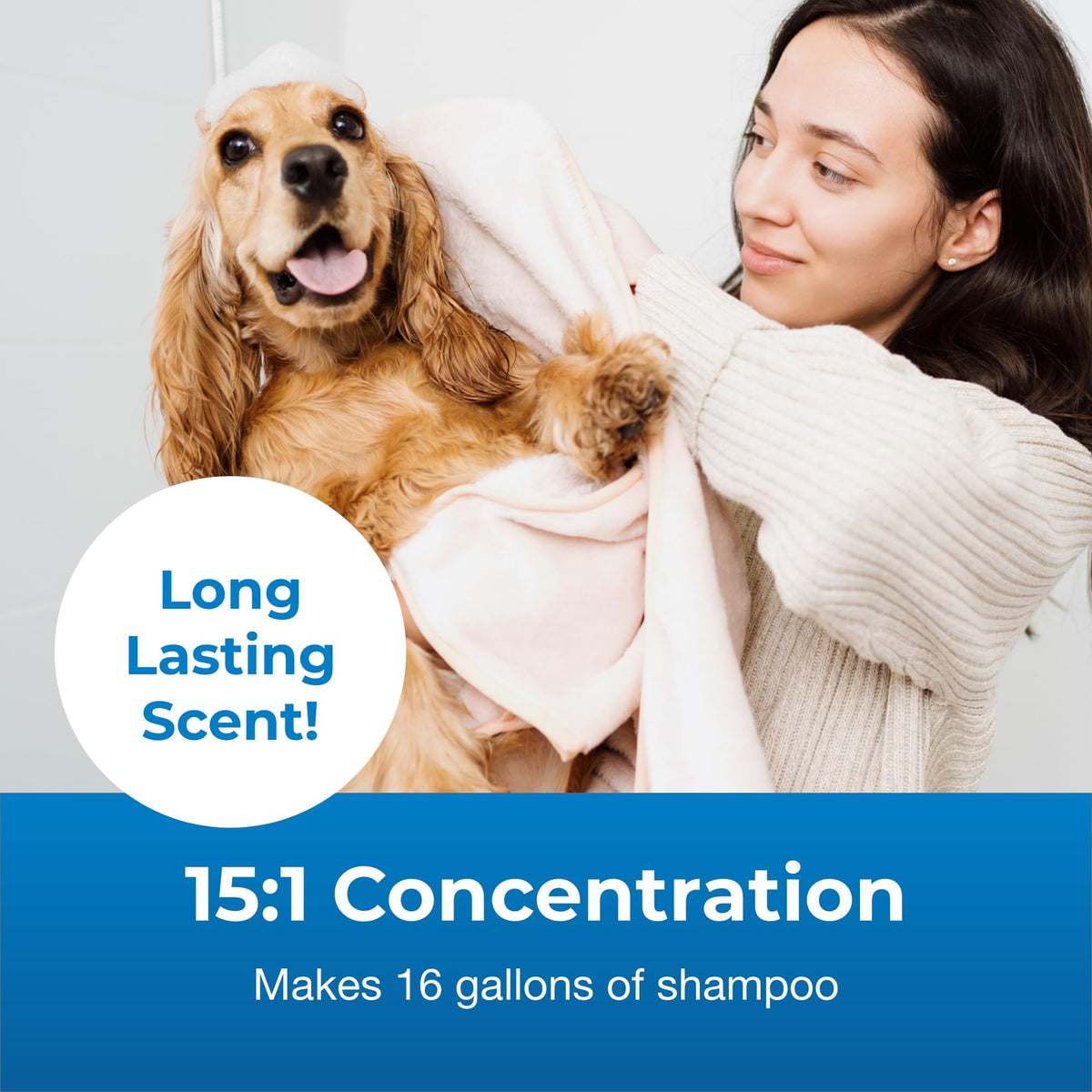 Linen Scented Shampoo 1 Gallon with Vitamin E & Aloe Vera Q317