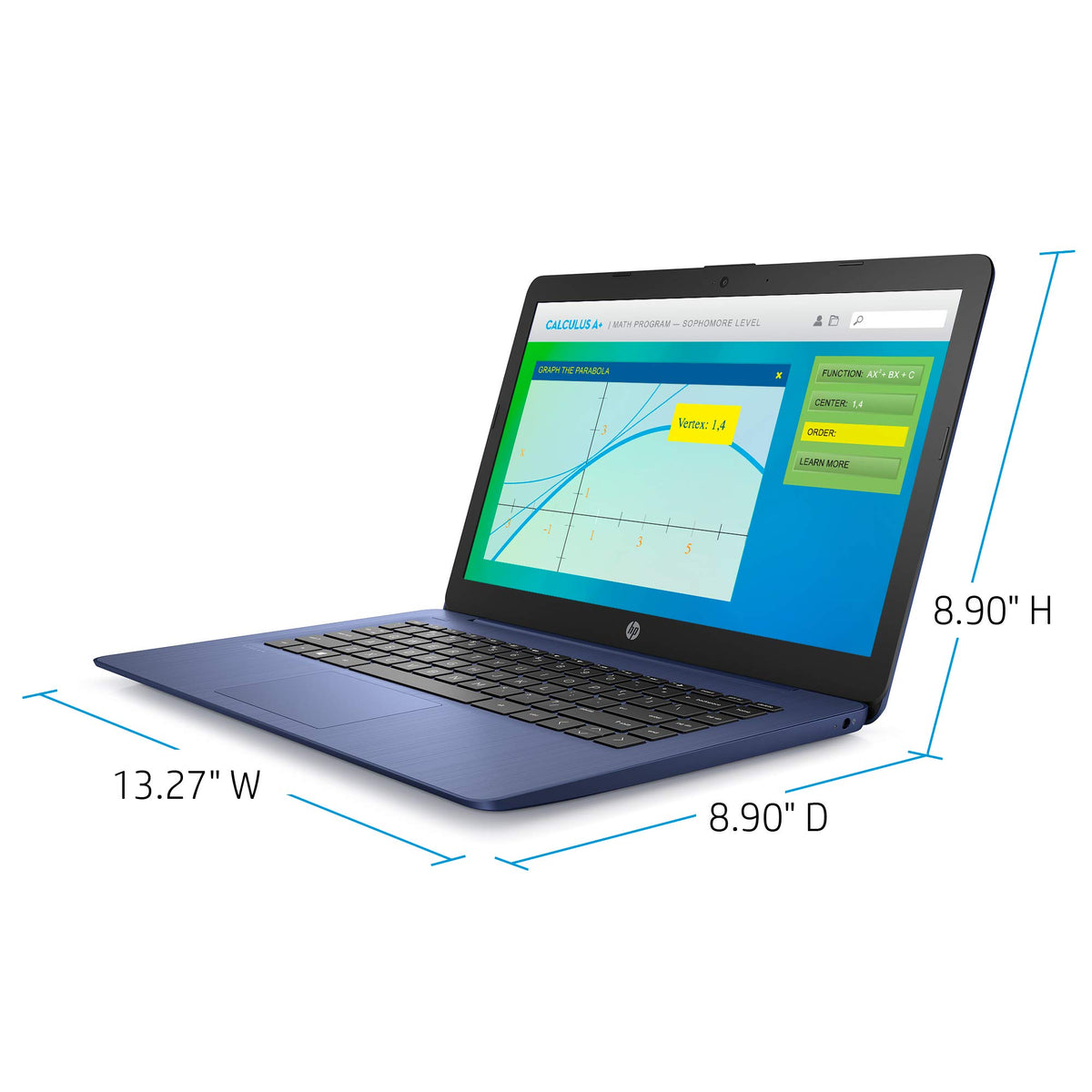 14-inch Laptop, Intel Celeron N4000, 4 GB RAM, 32 GB eMMC, Royal Blue J613978