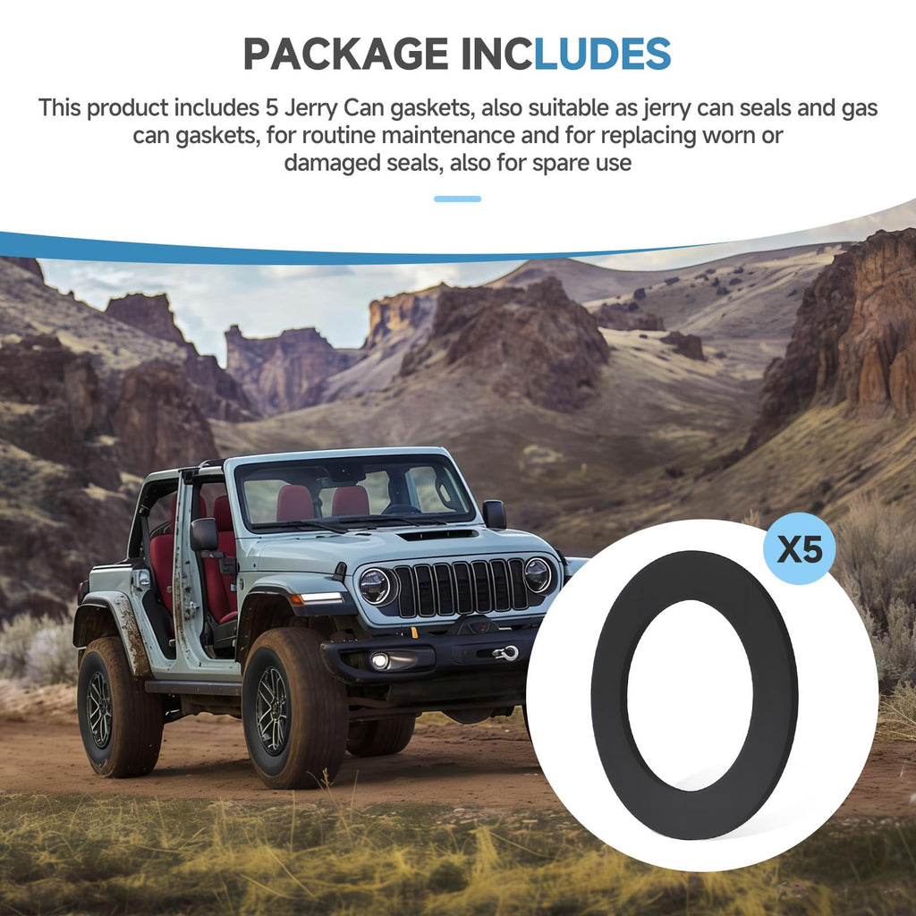 Jerry Can Gaskets 5-Pack V920