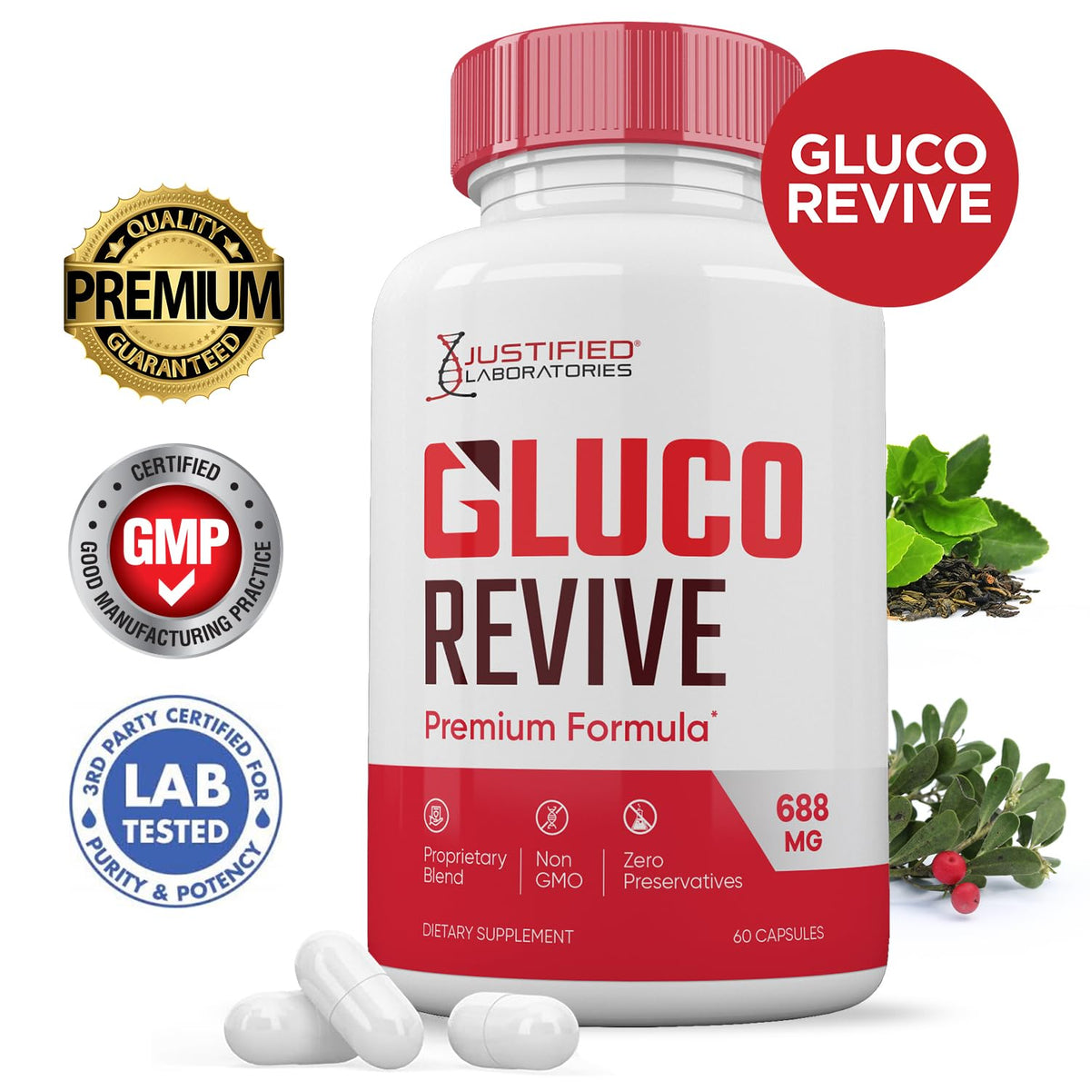 60 Capsules 688MG Hawthorne Hibiscus Garlic Juniper Olive Forskolin Green Tea Extract T839