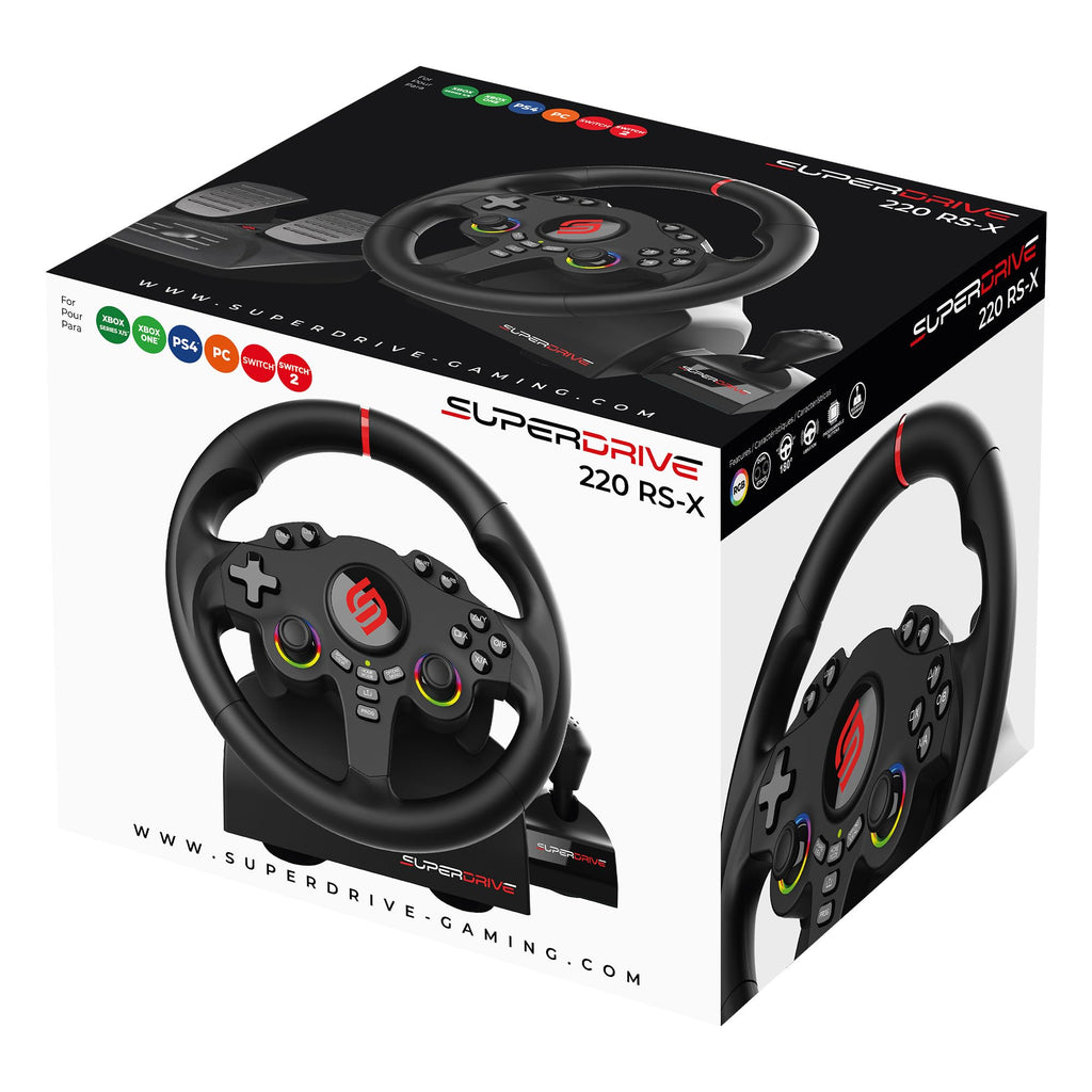 RGB Gaming Steering Wheel U21281