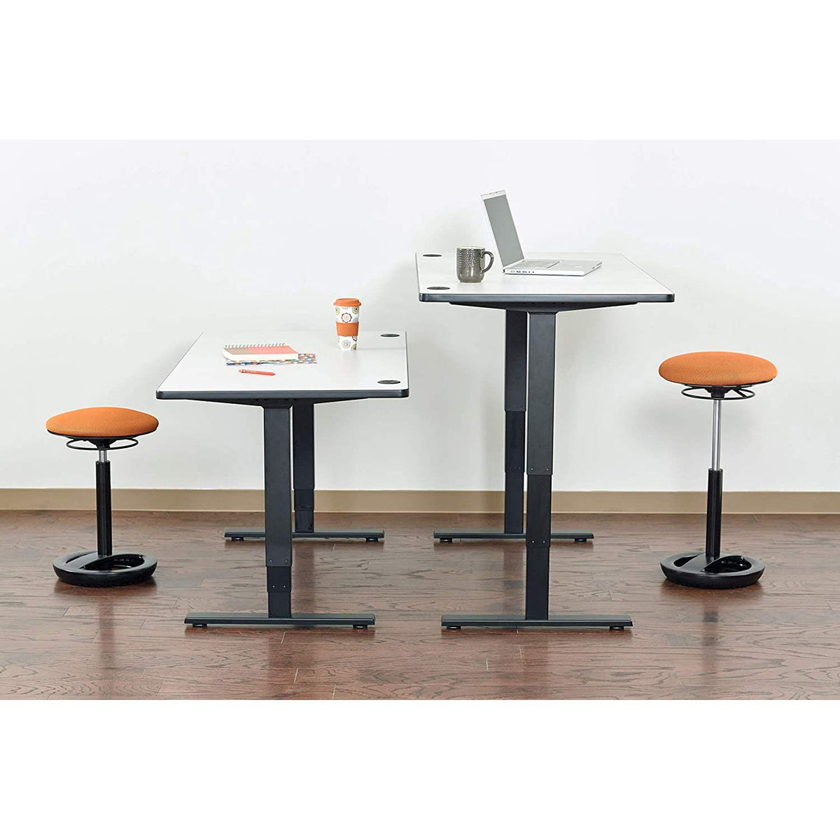 Orange Mesh Ergonomic Adjustable Chair A11224