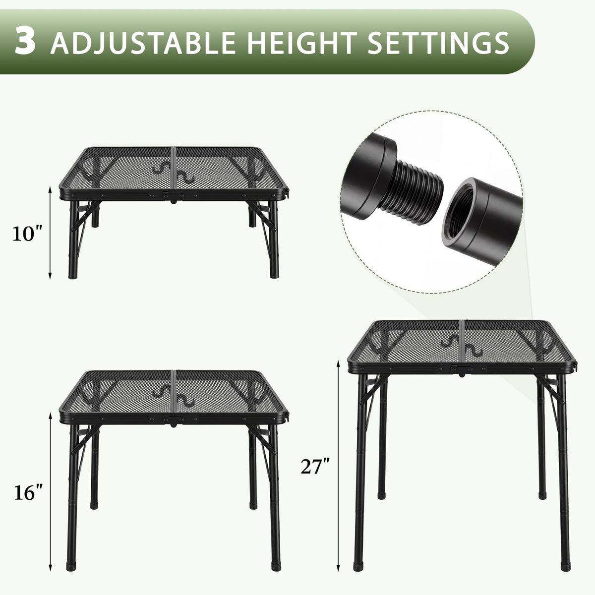Folding Grill Table P4453