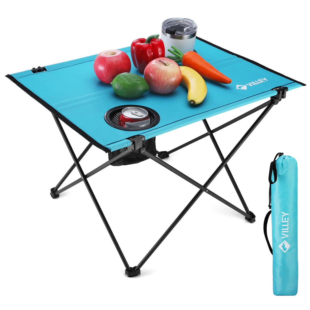 Folding Camping Table with 2 Cup Holders G9491