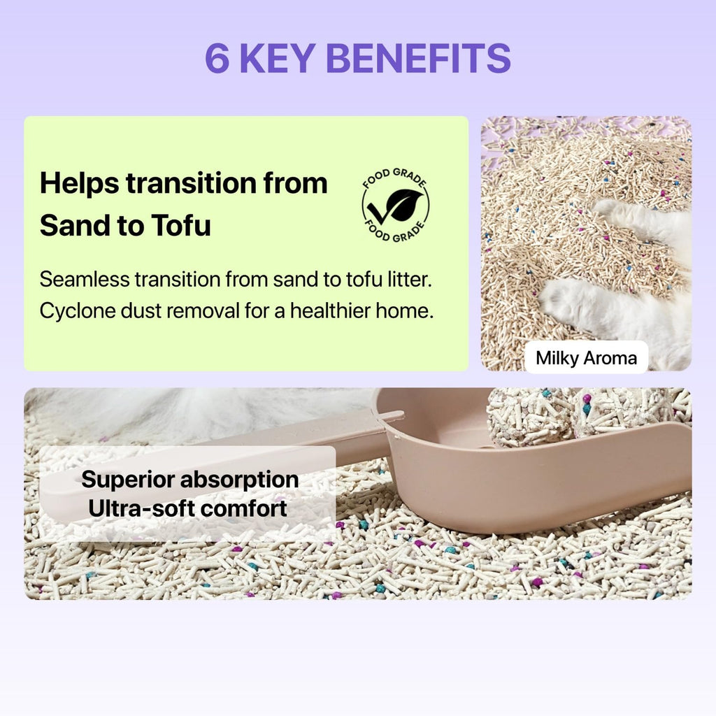 Mixed Tofu Cat Litter 5.5Lb 4 Pack T175682