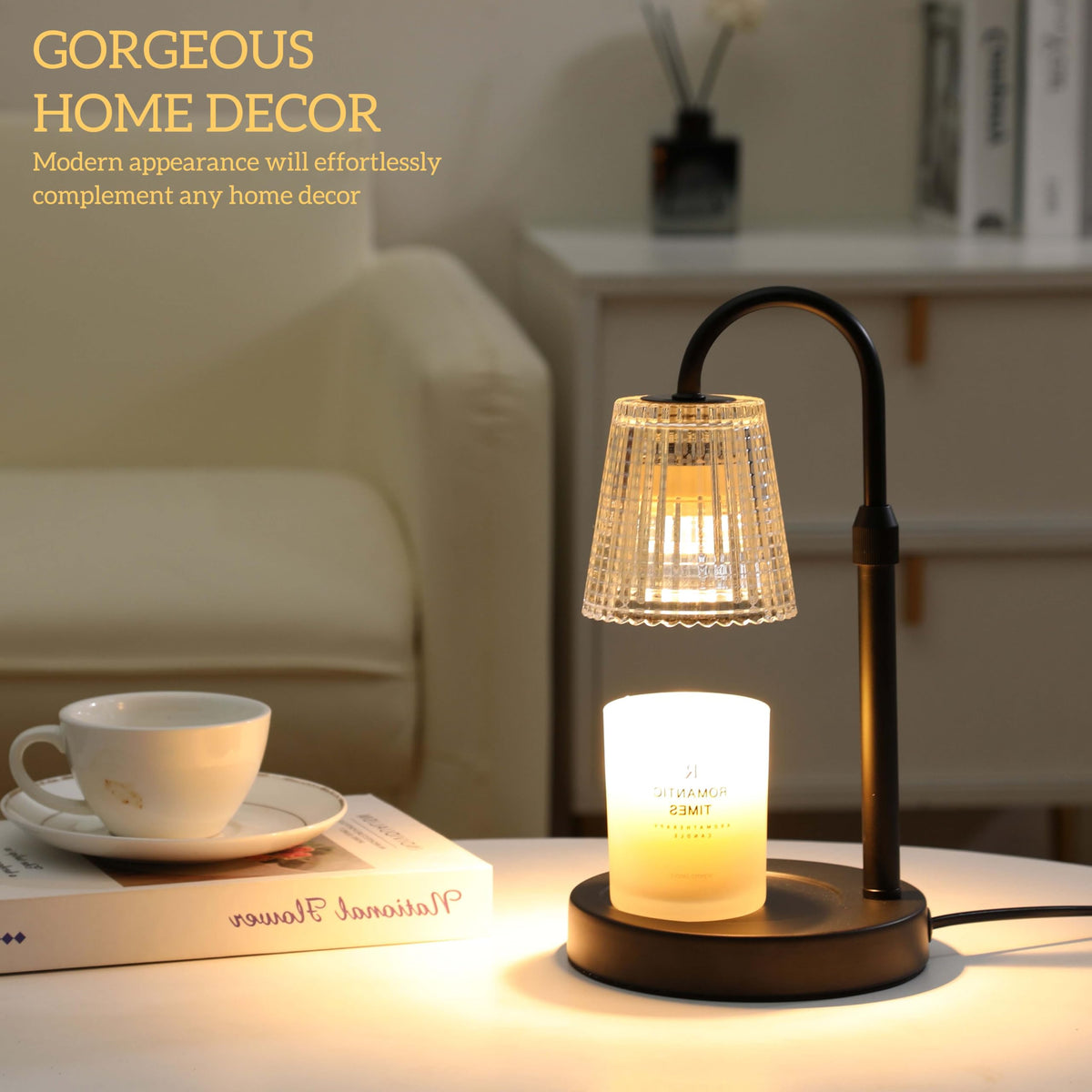 Candle Warmer Lamp with Timer J80351