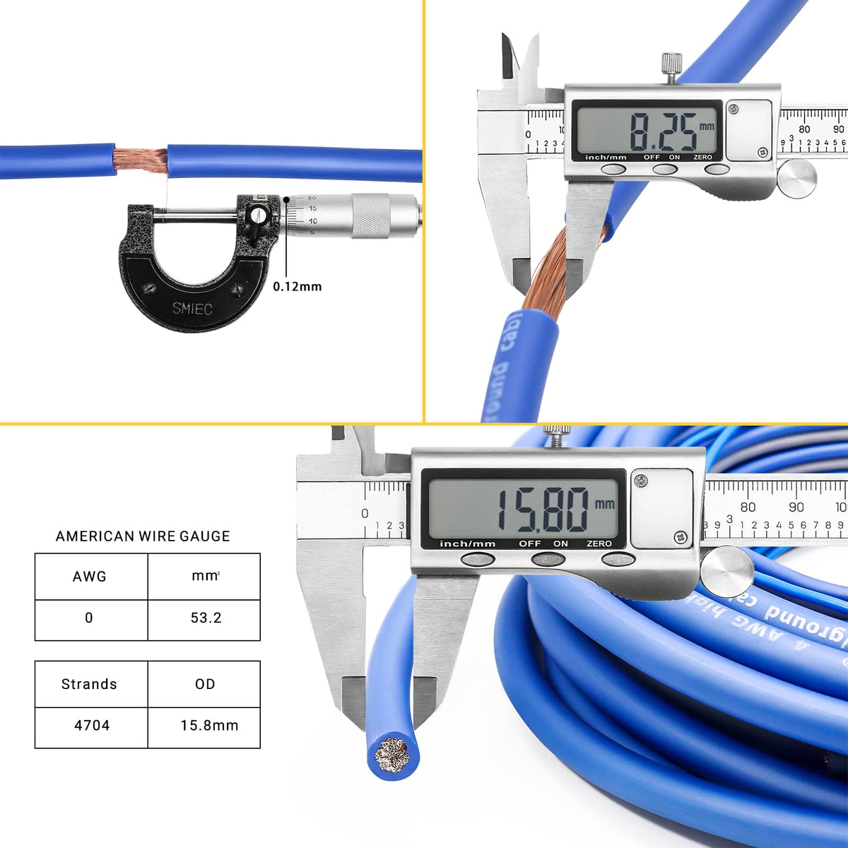 0 Gauge Car Audio Amplifier Wiring Installation Kit W866