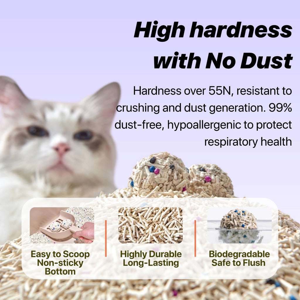 Mixed Tofu Cat Litter 5.5Lb 4 Pack T175682