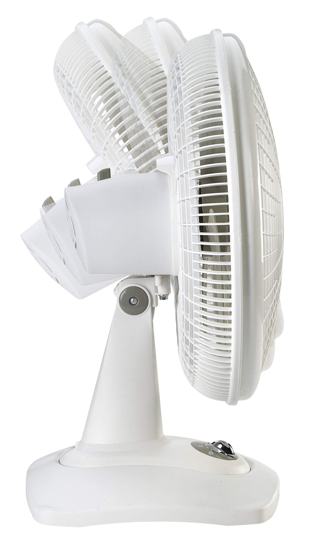 16" Oscillating Portable Table Fan with 3 Speeds, White V98796
