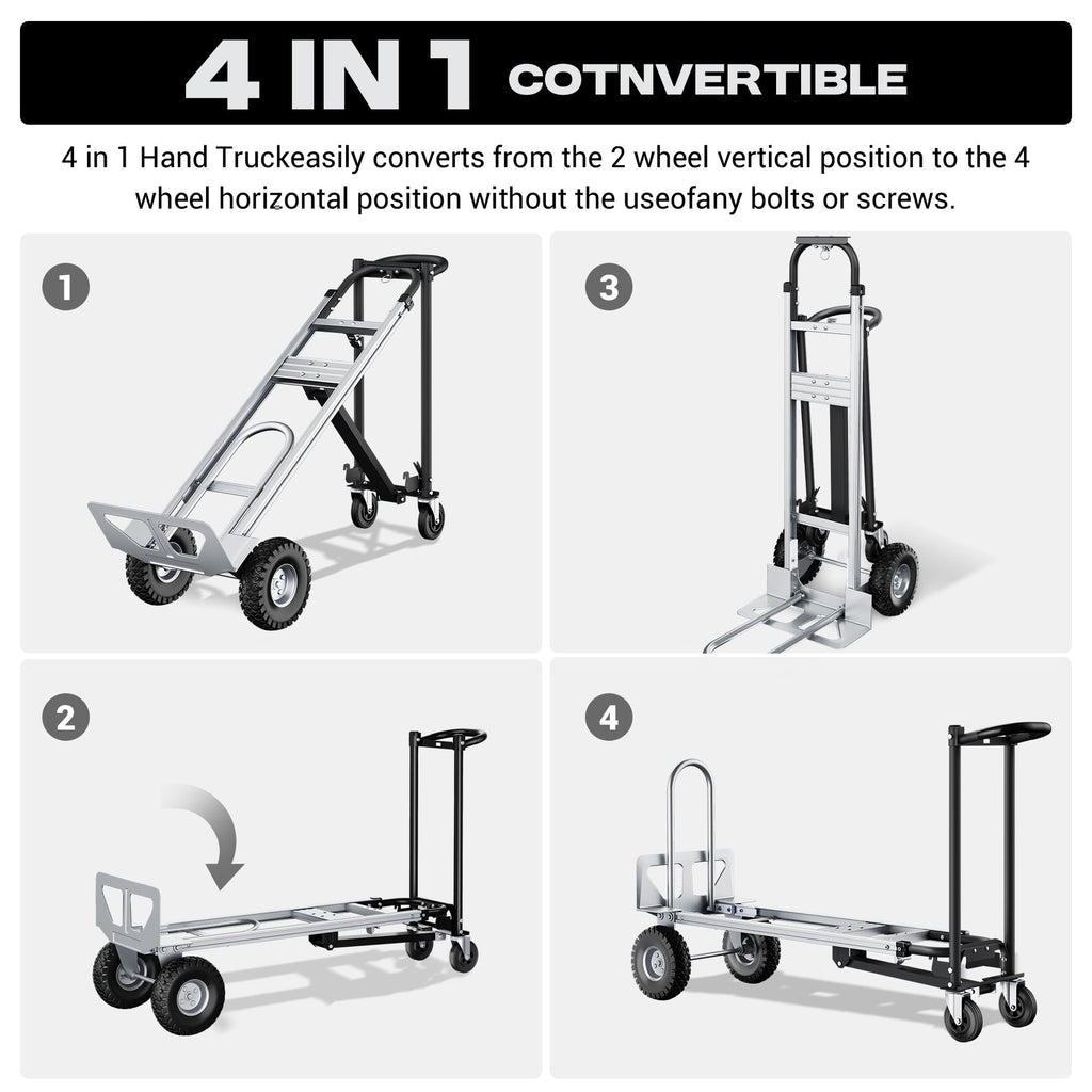 4-in-1 Convertible Dolly Cart Q79845