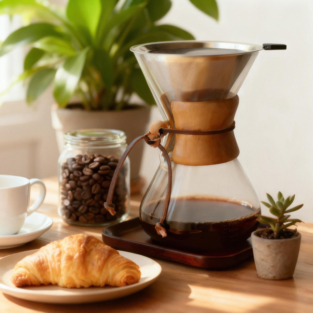 Glass 10 Cup Coffee Pour Over Set F90111