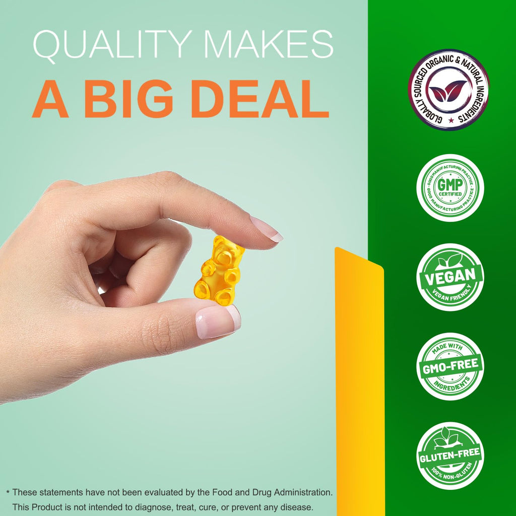 Sugar Free Vegan Hemp Gummies 60 Count H849877