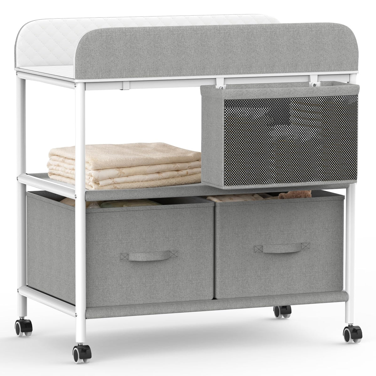 Portable Baby Changing Table with Wheels N511848
