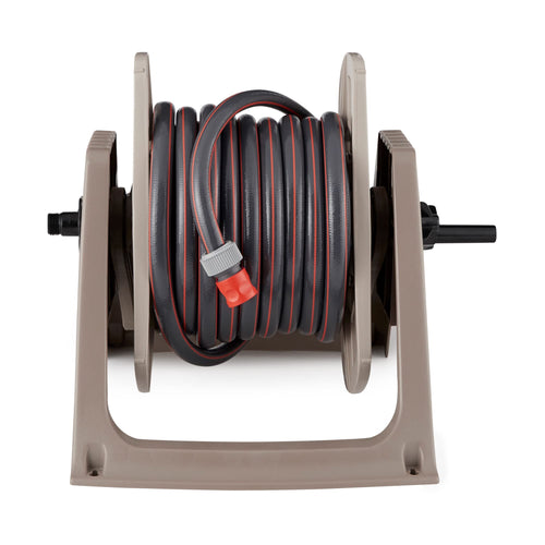 100 ft. Wall Mount Resin Garden Hose Reel with Lid F901