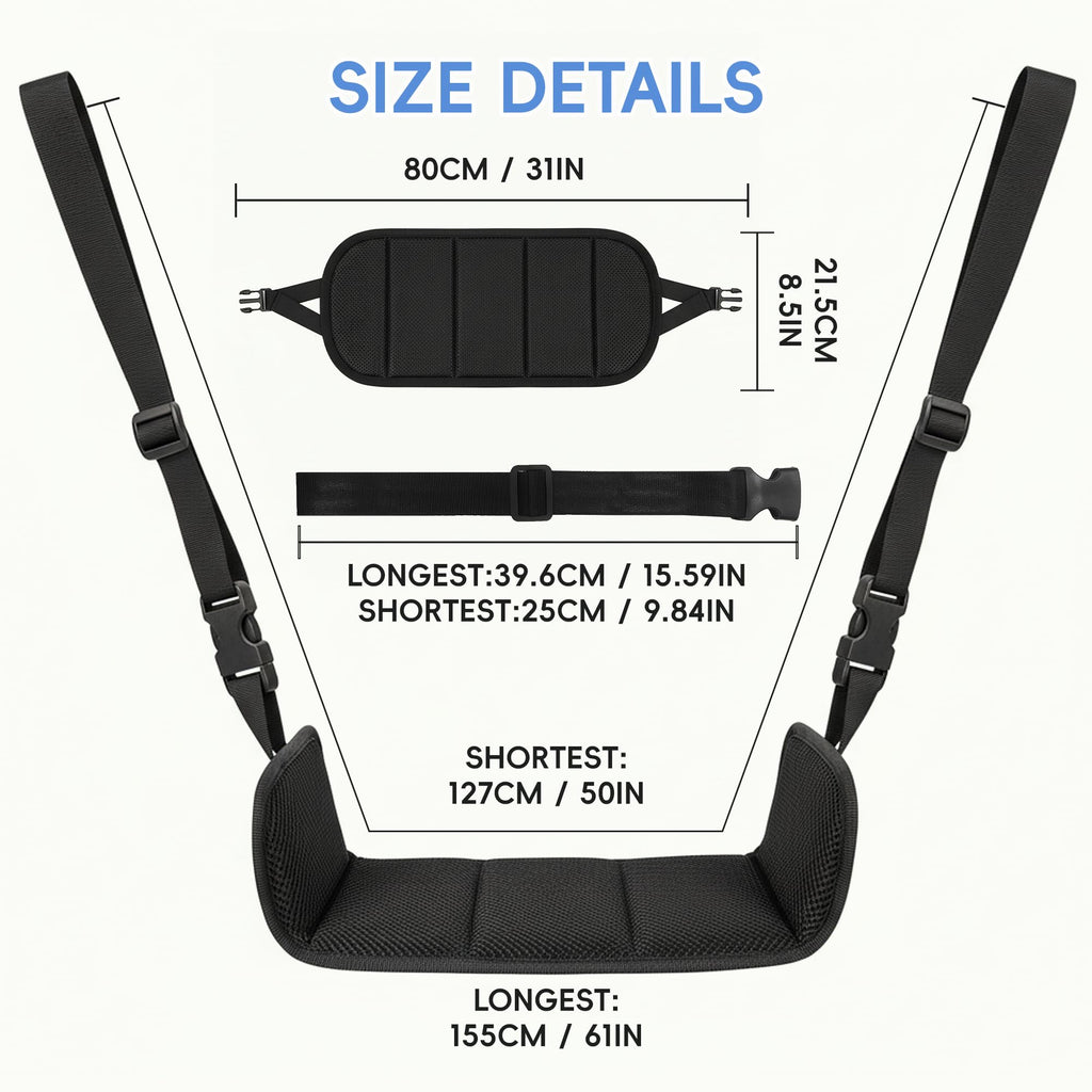 Wheelchair Foot Rest with Adjustable Leg Support B7564