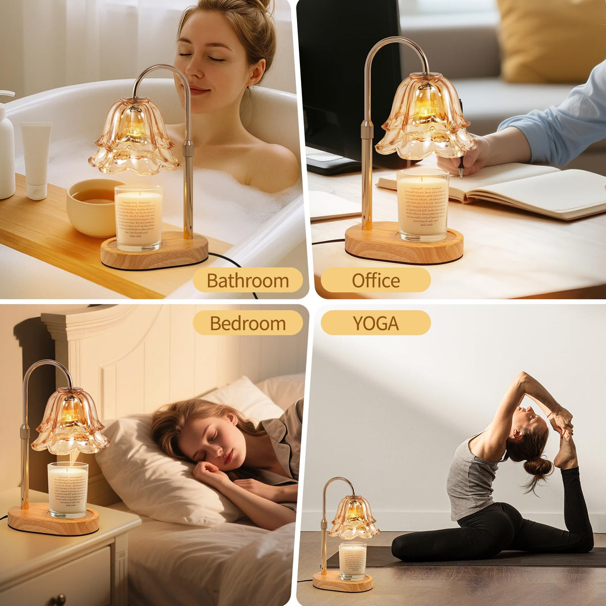 Candle Warmer Lamp with Timer E992791
