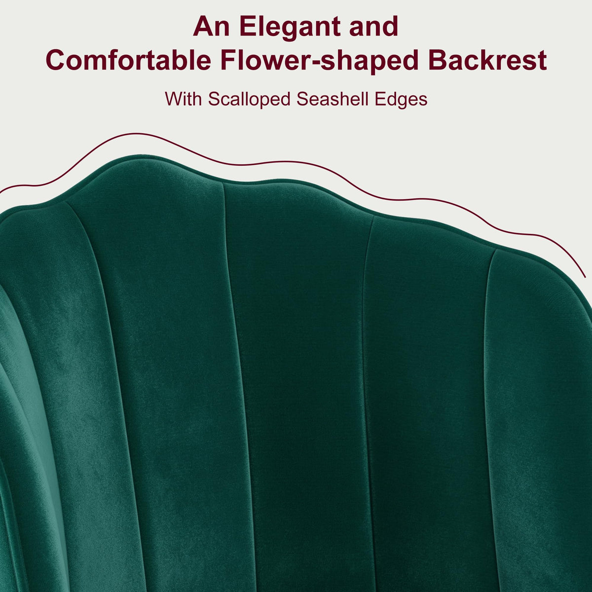 Velvet Dining Chairs Set of 2 Green S364526