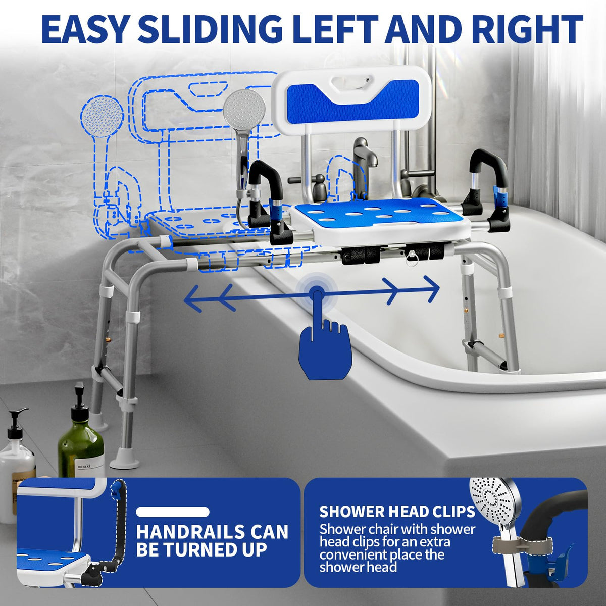 Sliding Shower Chair I164