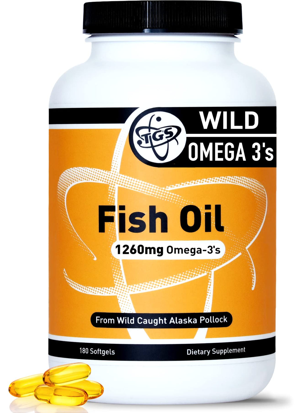 Omega 3 Fish Oil 1260mg 180 Capsules R21154