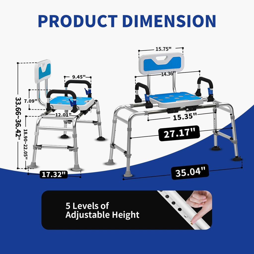 Sliding Shower Chair I164