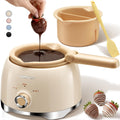 Electric Chocolate Melting Pot with 2 Insert Pots C654