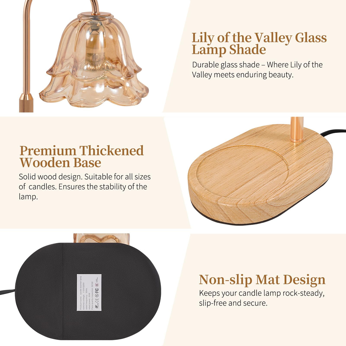 Candle Warmer Lamp with Timer E992791